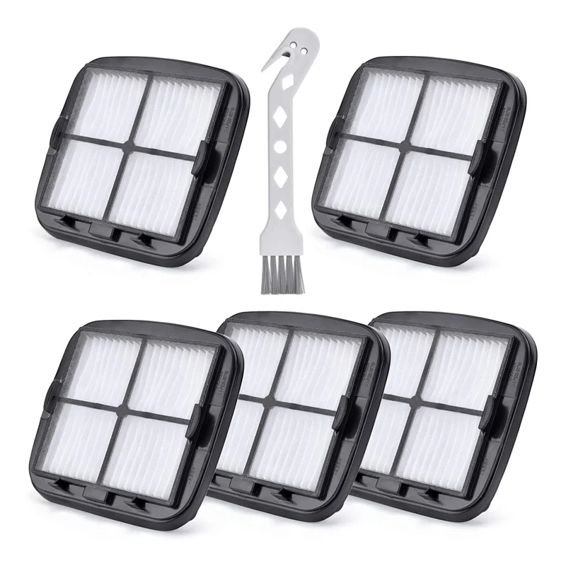 

Фильтр 97D5 для Bissell, 5 упаковок, Сменный фильтр для пылесоса Bissell Pet & Hand Vac, многоуровневый фильтр 203-7416, 2037416