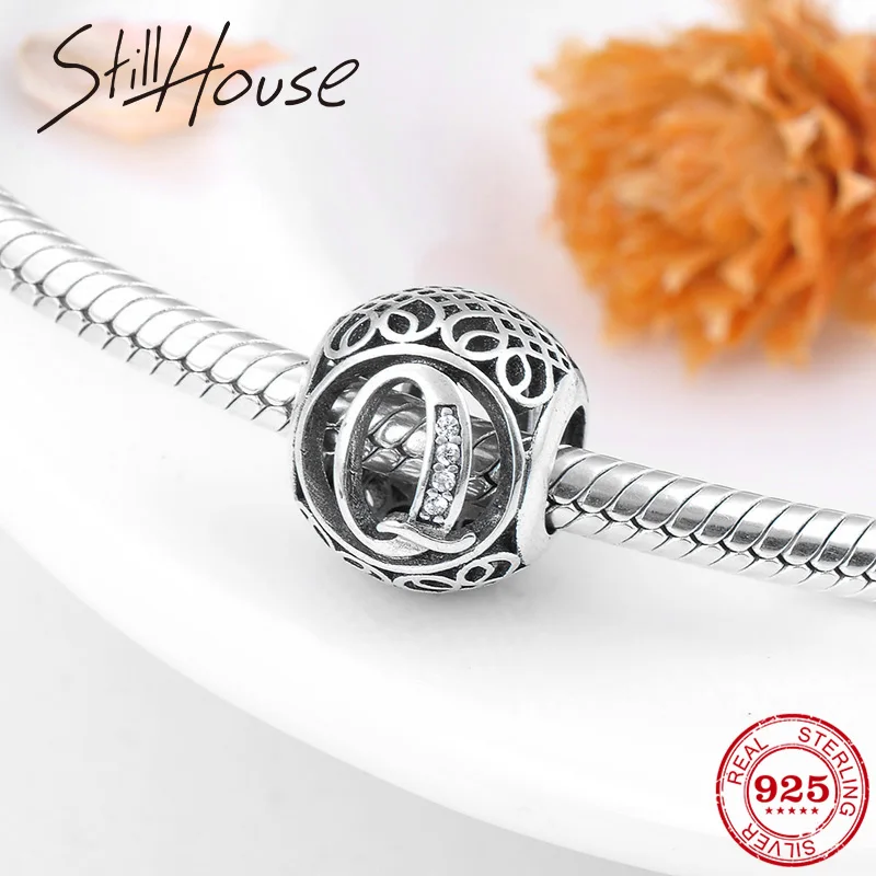 Бусины-шармы из серебра 925 пробы с буквами Q для браслета | Украшения и аксессуары