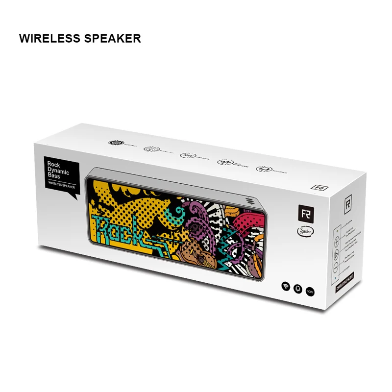 

Bluetooth Speaker Built-in Microphone Wireless Speaker Rock Sound Outdoor 10W Portable Stereo Speakers Support TF Card