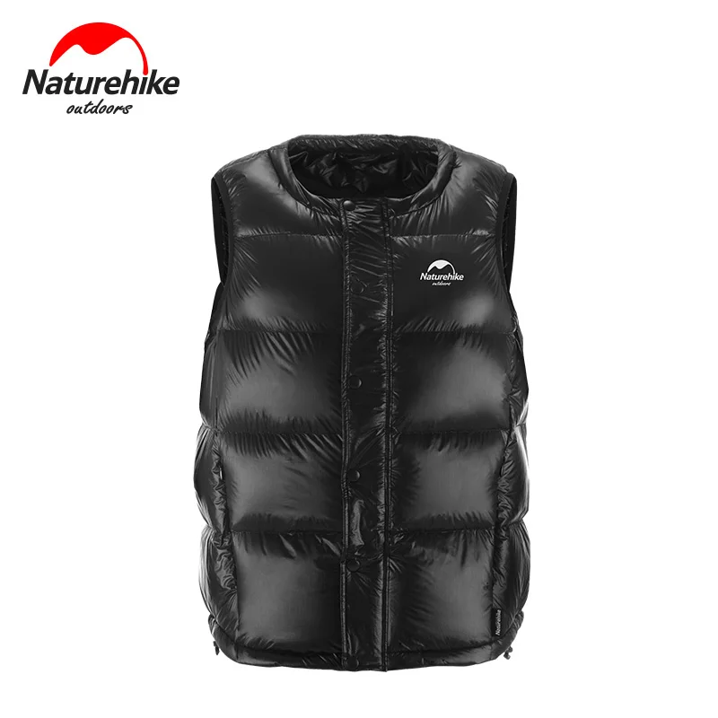 Naturehike Для мужчин женщин Сверхлегкий Гусь пуховой жилет водостойкая пуховая