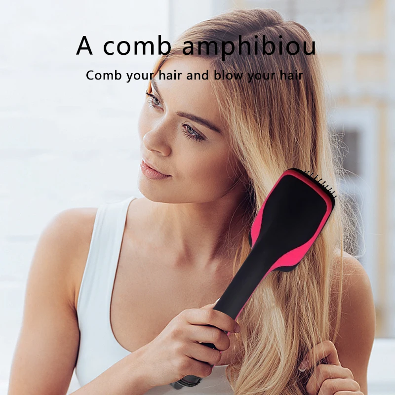 

Hair Dryer Brush One Step Hair Blower Brush Electric Hot Air Brush Travel Home Blow Dryer Comb Professional Hairdryer Hairbrush