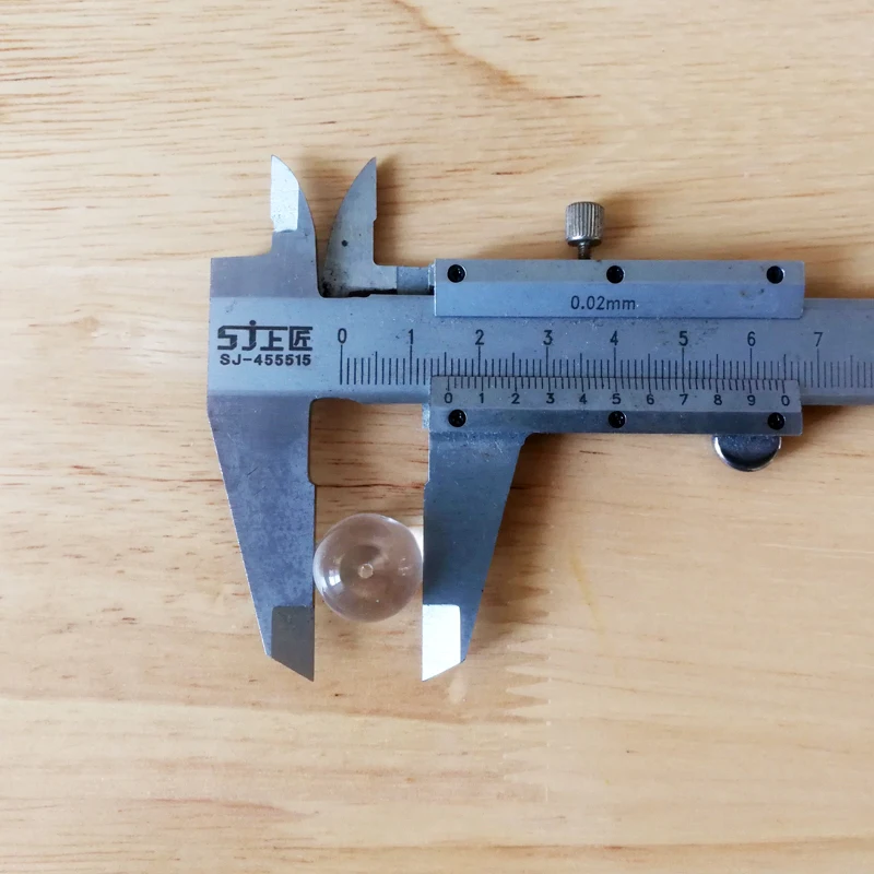 Круглые прозрачные бусины из хрустального стекла незакрепленные 16 мм и 10 для