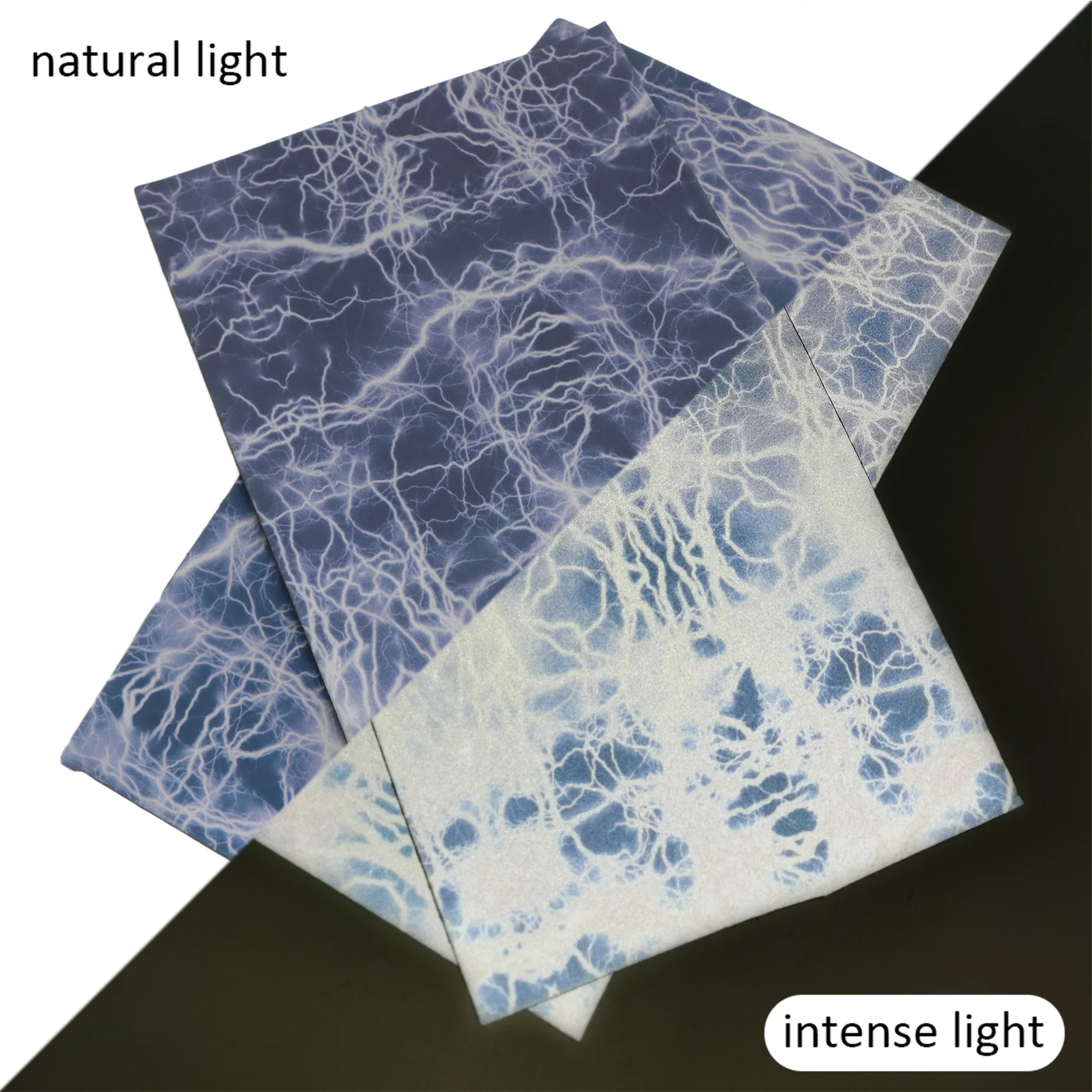 

20*33cm Reflective Tie-dye Natural Bump Texture Smooth Faux Leather Sheets For Sewing Home Textile Bow DIY Material,1Yc13924