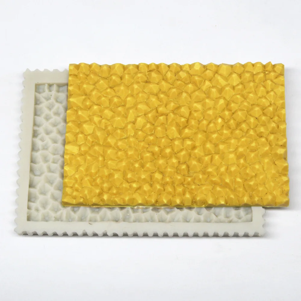 New Ceramic Tile Jewelry Crystal Lace Mat Fondant Cake Silicone Mold Birthday Wedding Decoration DIY Cake Decorating Tools