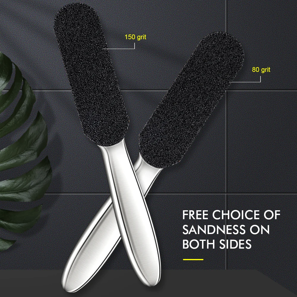 BNG Двусторонняя ног рашпиль по уходу за ногами Файл Средство для удаления мозолей