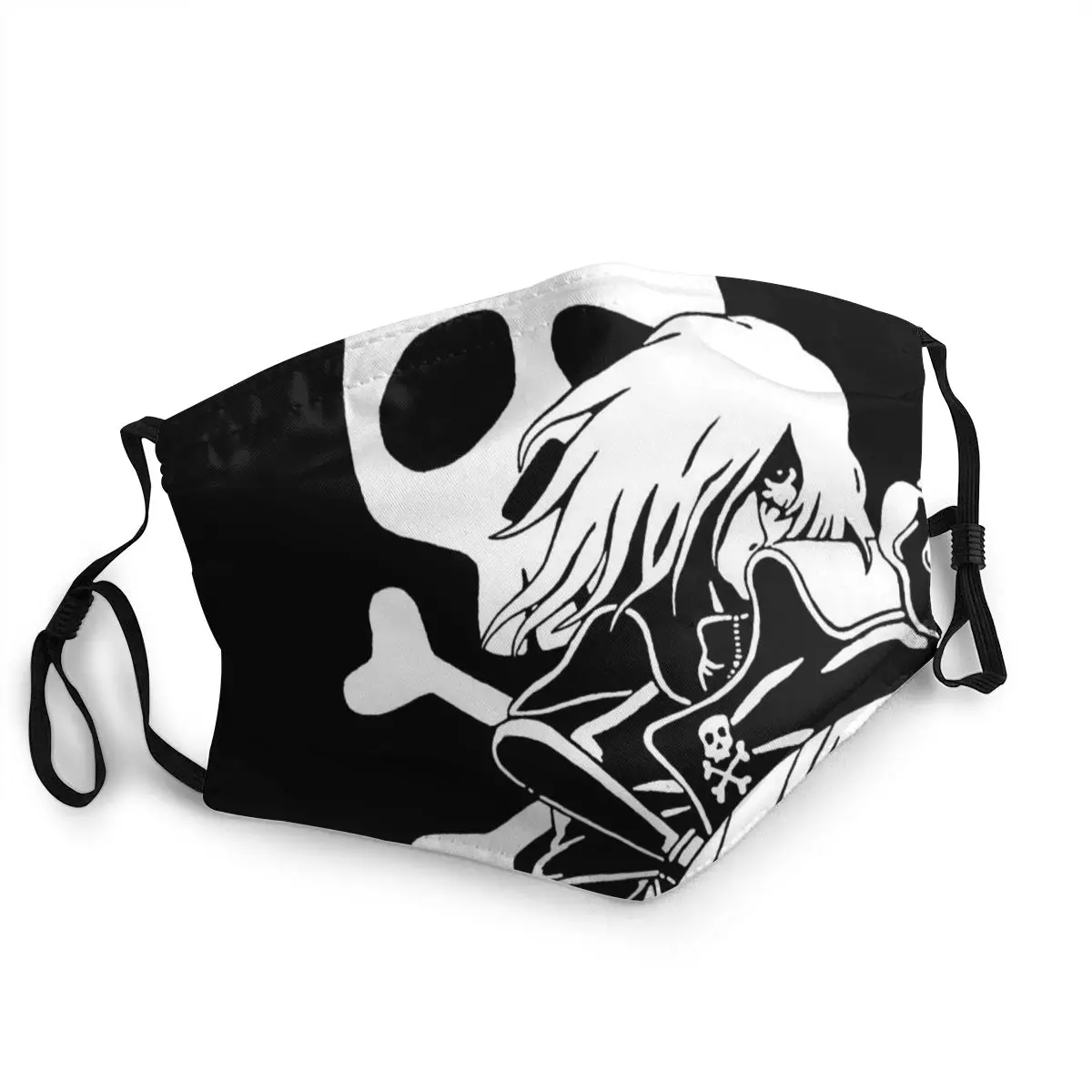 

Space Pirate Captain Arcadia Kei Yuki Tadashi Anime Mascarillas Facial Mask Harlock Masque Tissu Fashion Osasuna Mascherina