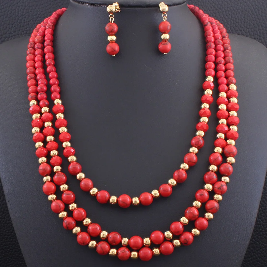 Sweater Ball Necklace &amp Stud Earrings Fashion Stainless Steel Jewelry Sets For Women SEUZAACF | Украшения и аксессуары