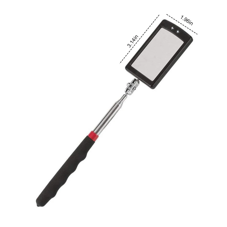 

Adjustable Car Angle View Pen Automotive Telescopic Detection Lens Telescoping Inspection Mirror Extending Flexible Auto Tools