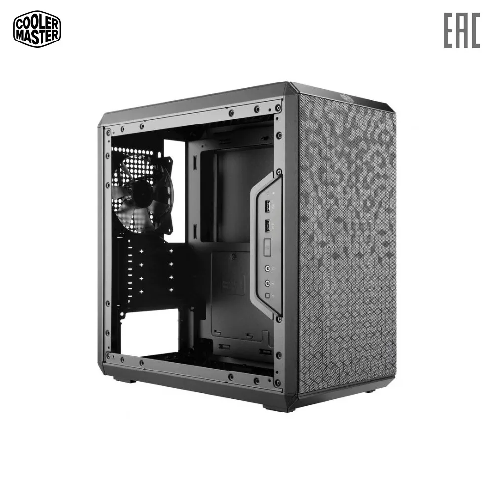 Корпус COOLER MASTER MasterBox Q300L MiniTower без Б/П MicroATX MiniITX Цвет черный MCB KANN S00|Корпуса для