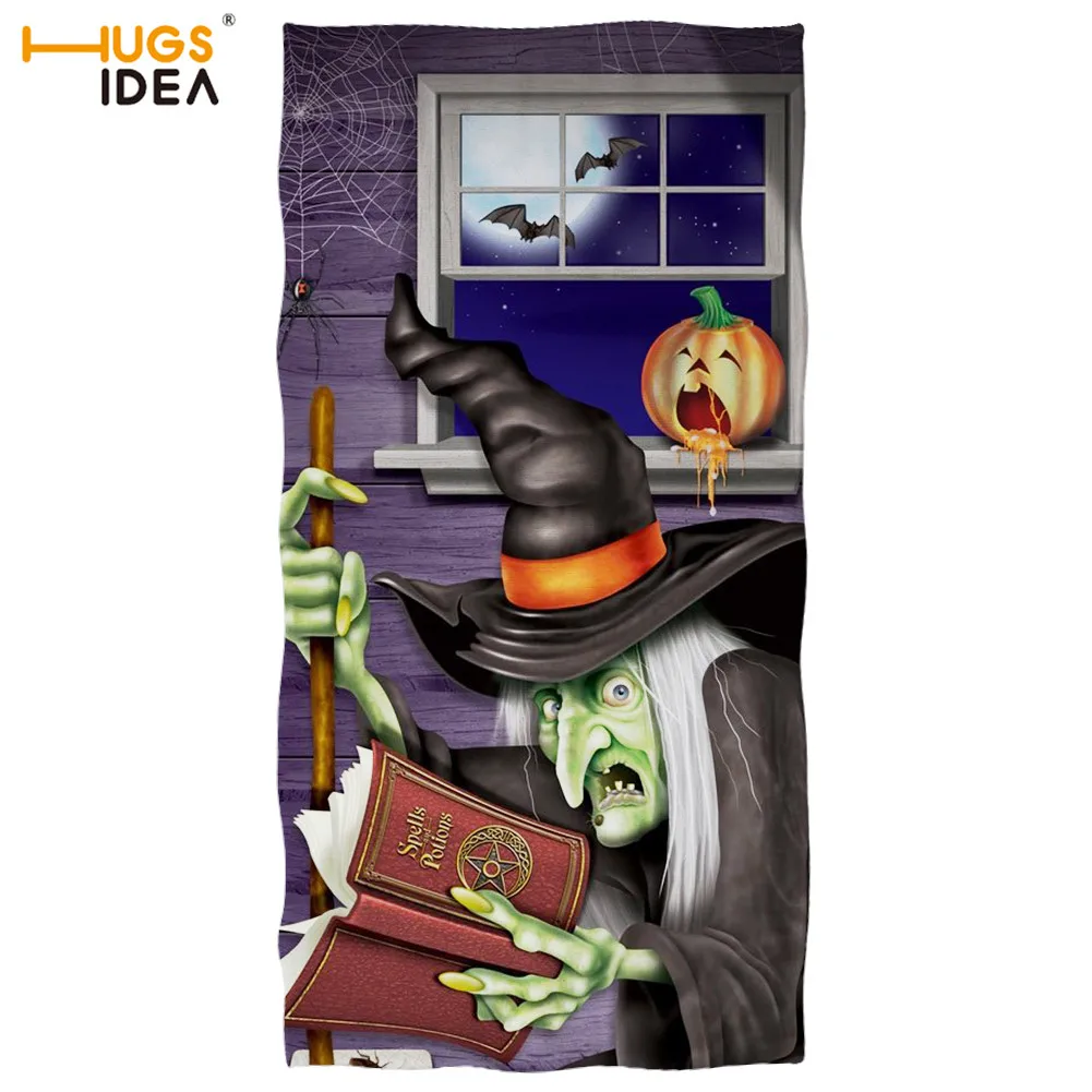 Полотенце из микрофибры HUGSIDEA декоративное полотенце для Хэллоуина женщин и