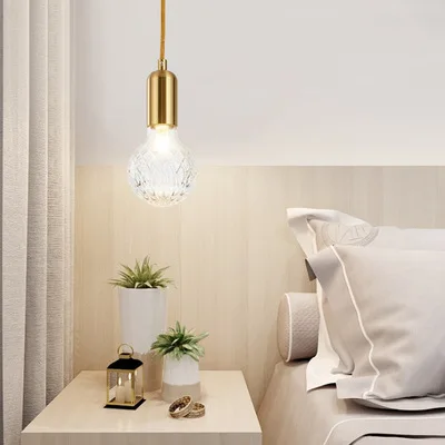 

Modern Minimalist Vintage Wine Bottle Pendant Lights CafeRoom/Bar Lamp Single Glass Pendant Lamps Decoration Indoor Lighting E27