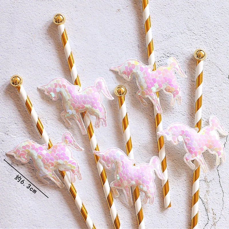 

Gold Crown Carousel Happy Birthday Cake Topper Round Baking Decorating party supplies Lovely gift