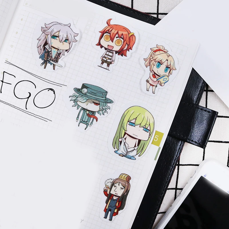 43 шт./компл. чехлы для багажа в стиле аниме Fate /Grand с принтом Сабера из мультфильма