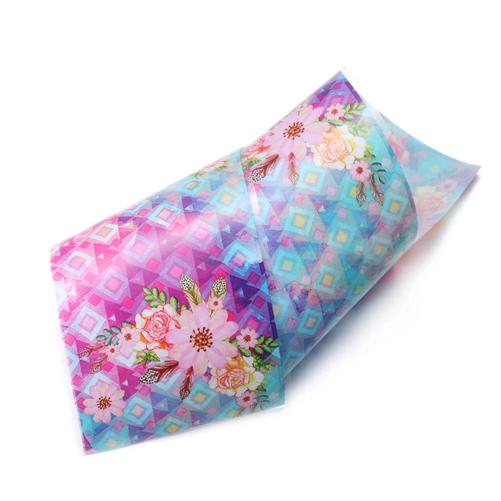 Набор слайдеров звездных цветов для ногтей 10 шт. голографическая наклейка в