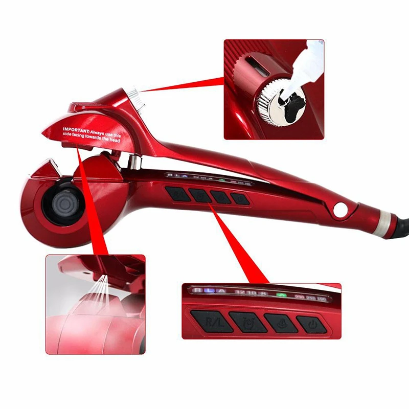 Профессиональные Автоматические паровые щипцы для завивки волос инструменты