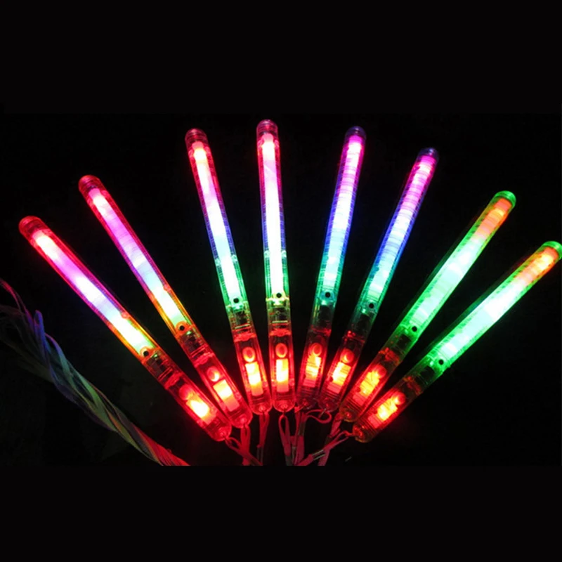 

24PCS Party Rave Colorful Flashing/LED/Light/Light Up/Glow Stick For Wedding/Birthday/Party Cheering Sticks Glow Party Supplies