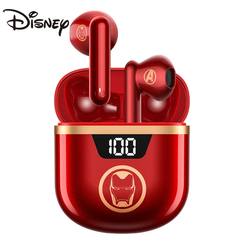 

Disney Marvel Bluetooth headset is for iPhone, Xiaomi headset players, wireless Bluetooth noise canceling headset Iron Man