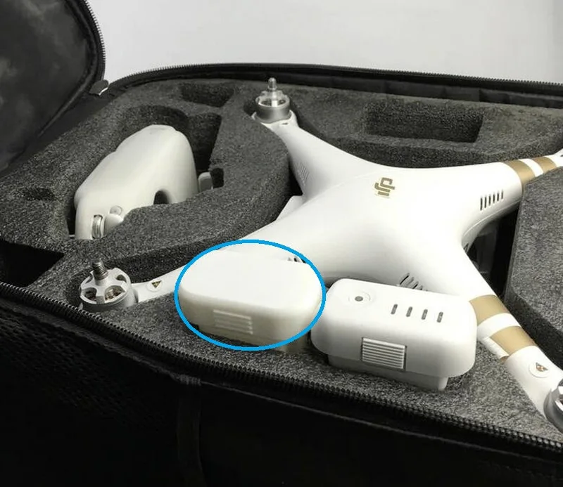 Пластиковая коробка для хранения DJI Phantom 3 2 3D печать детали кабеля корпус