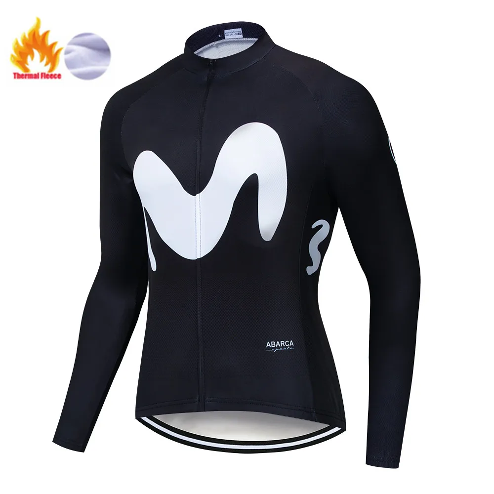 Winter jersey Мужской зимний термо велосипедный комплект одежды M длинный рукав Велоспорт Джерси Набор Ropa Ciclismo мотобайк; велорубашка велосипедная одежда - Цвет: Winter jersey