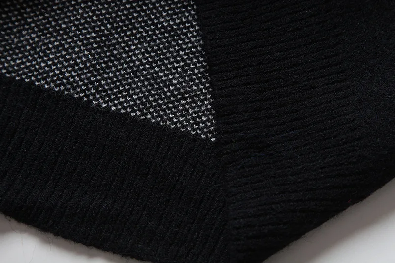 Женский вязаный свитер с длинными рукавами теплый цветной пуловер люрексом