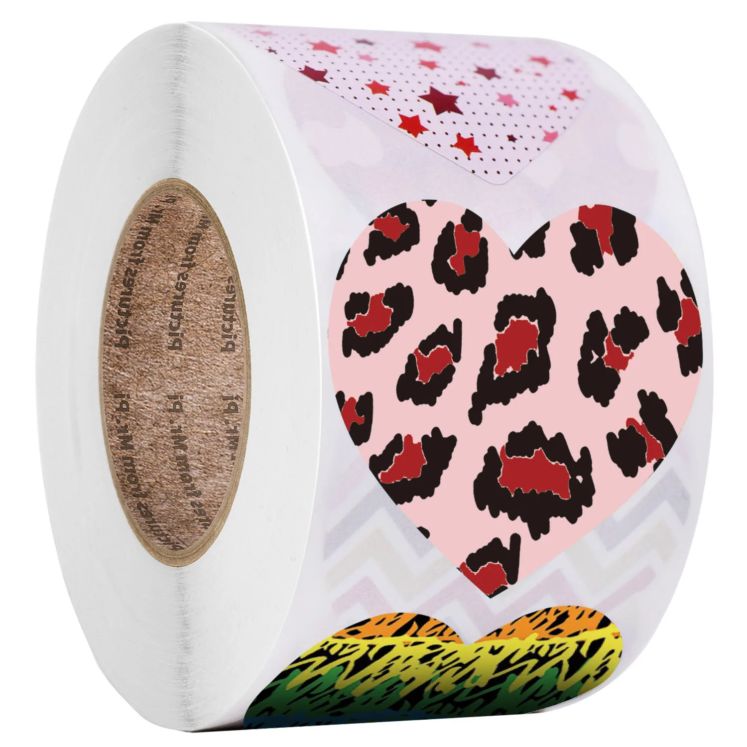 

500Pcs 8 Patterns Explosion Models Wholesale Love Valentine's DayStickers 1.5 Inch Sealing Stickers Gift Decoration