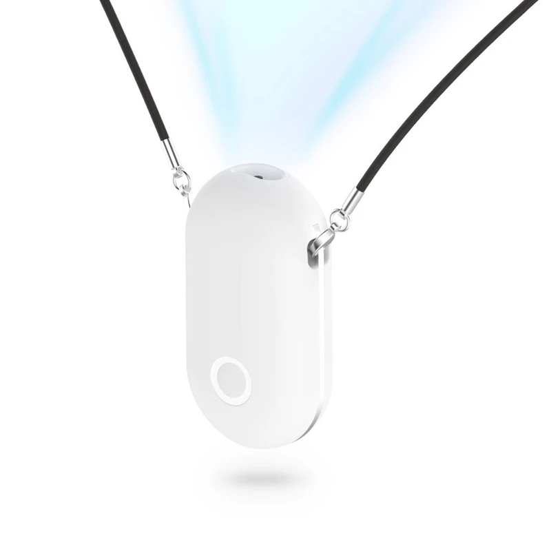 

USB Portable Wearable Air Purifier Personal Mini Air Necklace Negative Ion Quiet Rechargeable Freshener
