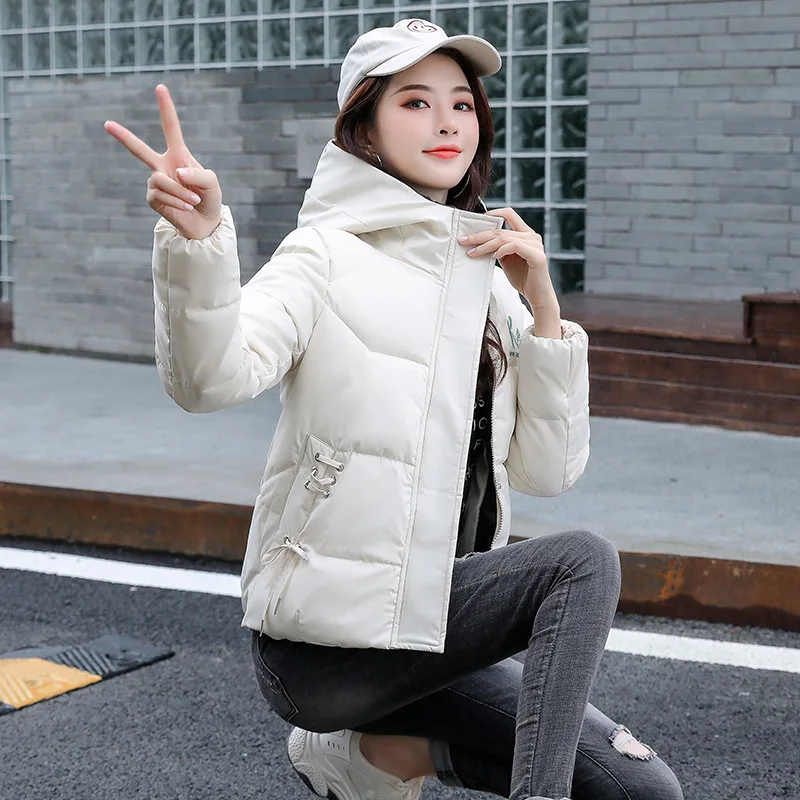 

2019 New Winter Autumn Women Long Sleeve Warm Jackets Coats Windproof Casual Cotton Ladies Hoodies Coats M362