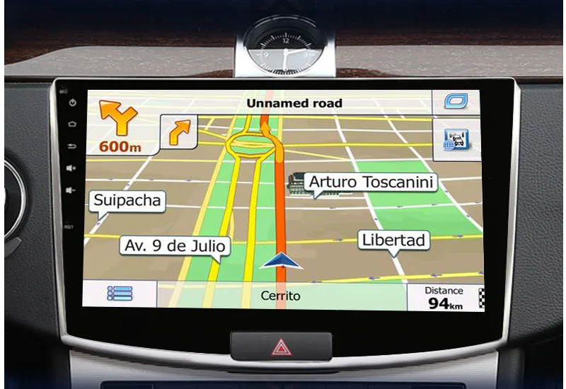 Автомобильный мультимедийный видеорегистратор 2 Din Android 9 дюймов FM радио Wi Fi GPS