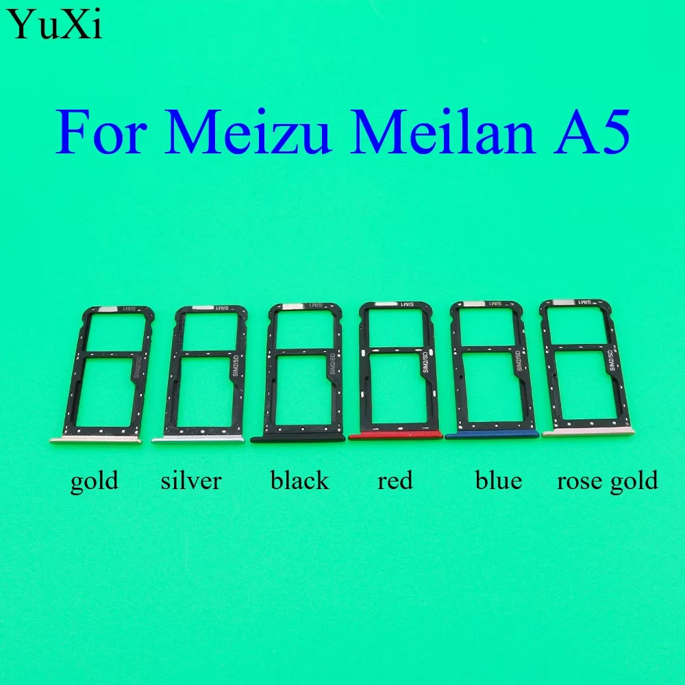 YuXi для Meizu Meilan A5 M5C M710H держатель Sim карты слот мобильный телефон адаптеры