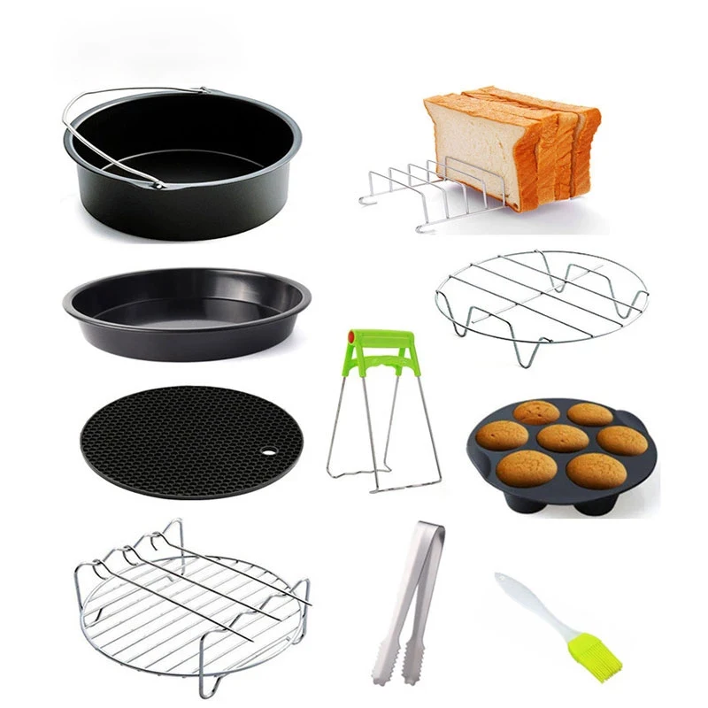 Accessories Kitchen Home 6/7/8/9 Inch Set Basket Grill Suita
