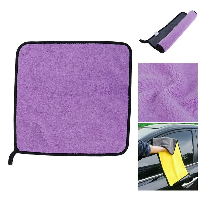 

Absorbent Car Wash Microfiber Towel Car Cleaning Drying Cloth Car Care Cloth Polyester