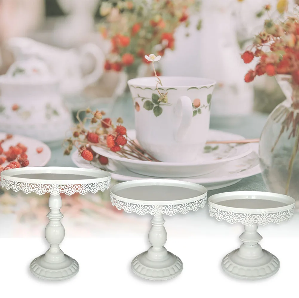 Круглый ДЕСЕРТ ДИСПЛЕЙ выпечки поднос и декоративные украшения пластины DIY формы