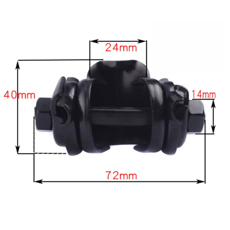 Аксессуары для велосипеда Черный Алюминиевый зажим труба седло разъем горный