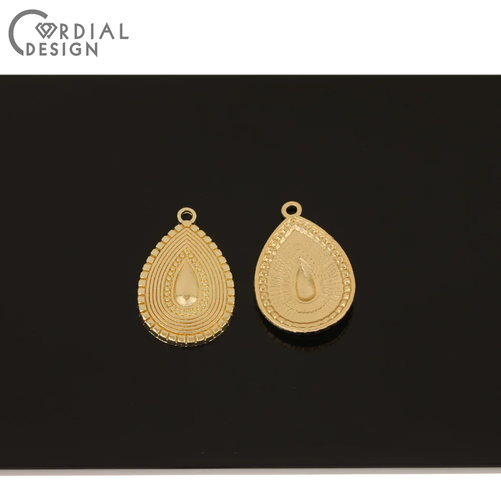 

Cordial Design 100Pcs 19*29MM Jewelry Accessories/Waterdrop Shape/DIY Charms/Pendants For Earrings/Jewelry Findings Component