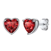 gift birthstone earrings for women sterling silver girls stud earrings dainty teen girls jewelry present cp550