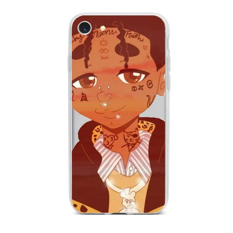 Lil Uzi Vert мягкий силиконовый чехол из ТПУ для Iphone 11 11Pro 11ProMax Xr Xs Max X 10 8 Plus 7 6S 6 SE 5S 5 7Plus |