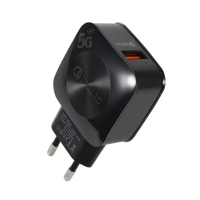 3A 15 Вт Quick Charge 3 0 USB зарядное устройство EU настенный мобильный телефон адаптер для