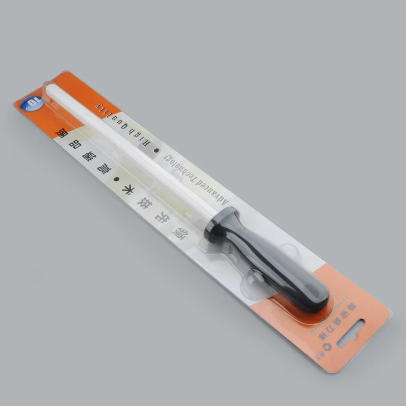 1 шт. точилка для ножей с ручкой из АБС керамики (циркония) поваров стальные ножи