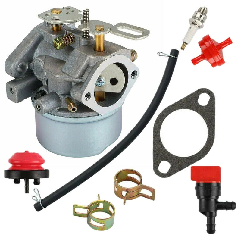 Карбюратор Carb Kit Снегоуборщик Запчасти для Tecumseh 8HP 9HP 10HP 640349 640052 | Автомобили и