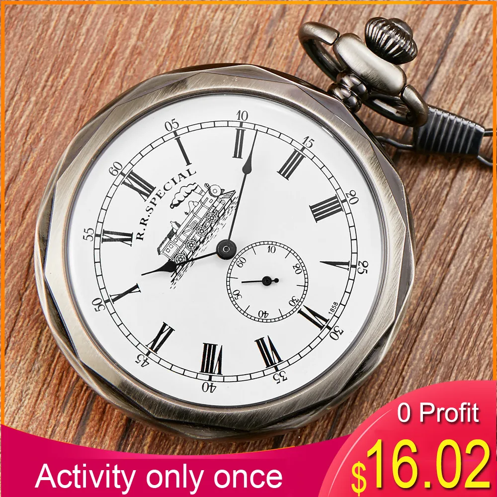 Уникальные серебряные карманные часы с лондонским браслетом мужские и женские