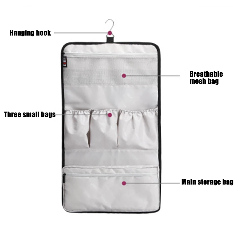 

Storage Bag Compatible for Dyson Airwrap Styler Accessories Holder Multiple Pouches with Hook Hanger In Stock