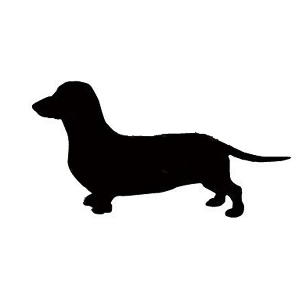 

2021 Car Decal Cute Dachshund Dog Car-Styling Vehicle Body Window Decals Sticker Decoration DIY Car Styling Accessories 13x7.5Cm