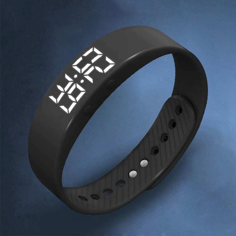 

Умные часы с шагомером, умные часы, детский умный браслет для девочек и мальчиков, водонепроницаемые часы с будильником, спортивные цифровы...