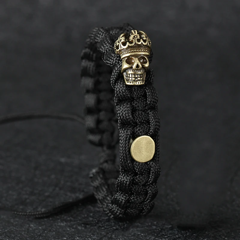 Мужской браслет из Паракорда мужской с именем персонализированный плетеные