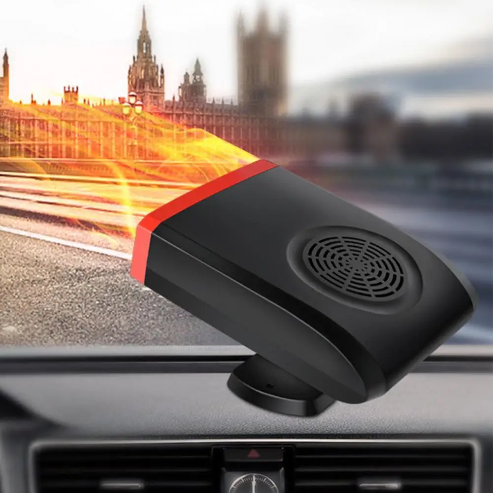 

150W Portable Car Heater 180 Degree Rotation Heating Heating Cooling Fan Demister Defrost Defogging Function For RV Truck Boat