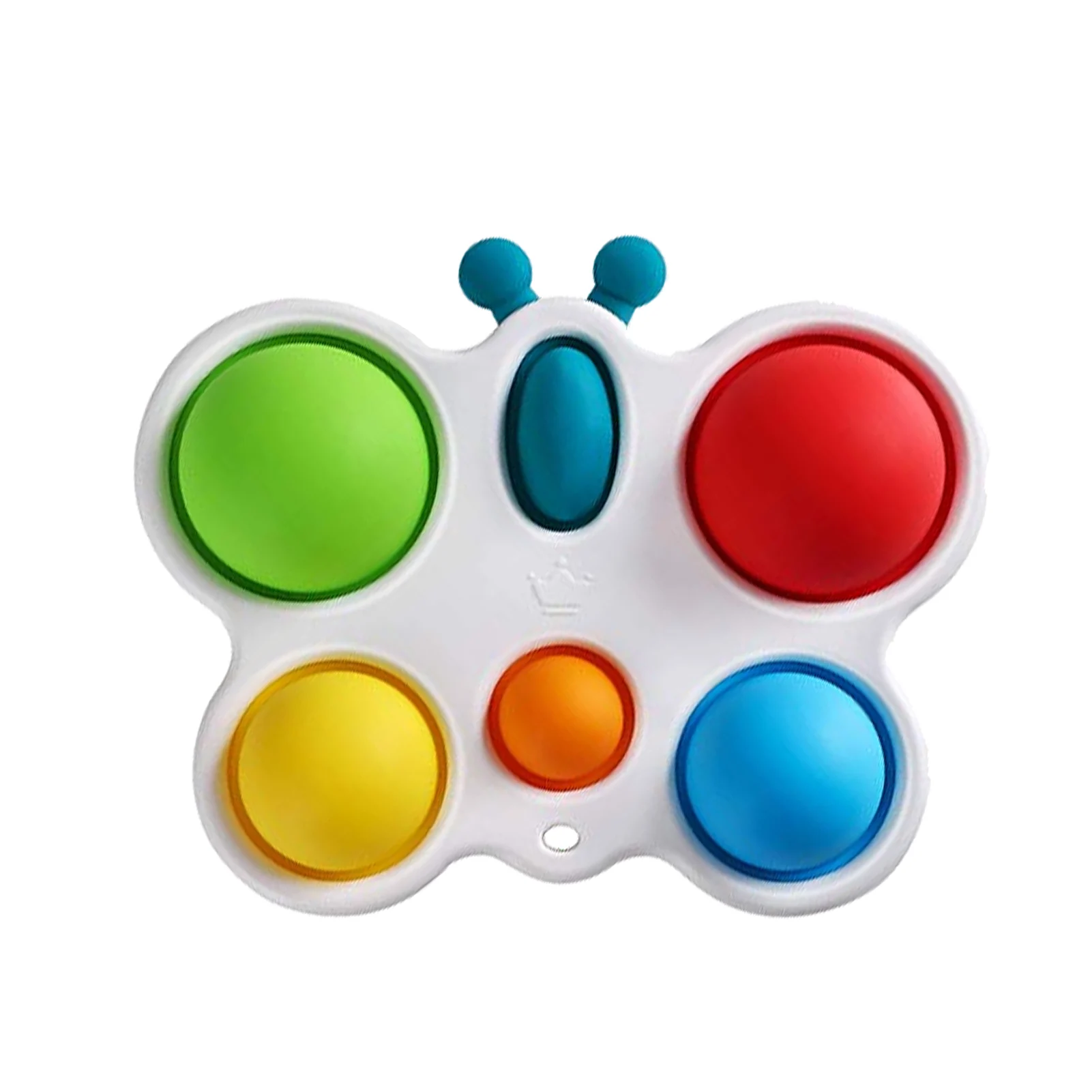 

Baby Sensory Toy Simple Dimple Sensory Training Toy Silicone Flipping Board Grasp Stress Relief Toys Baby Colorful Rattle Toy