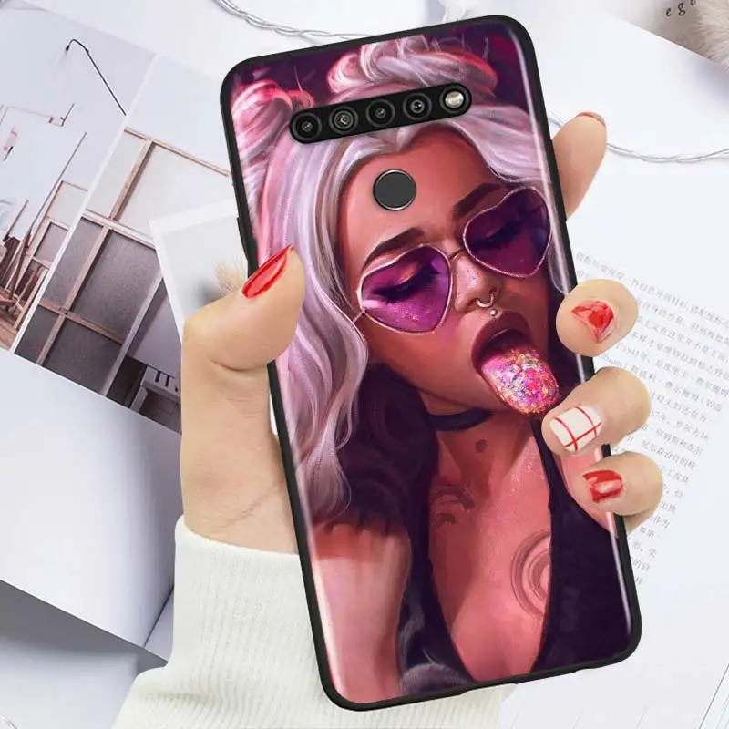 

Fashion City Girl For LG K92 K42 K22 K71 K61 K51S K41S K30 K20 2019 Q60 V60 V50 S V40 V30 G8S G8 X ThinQ Phone Case