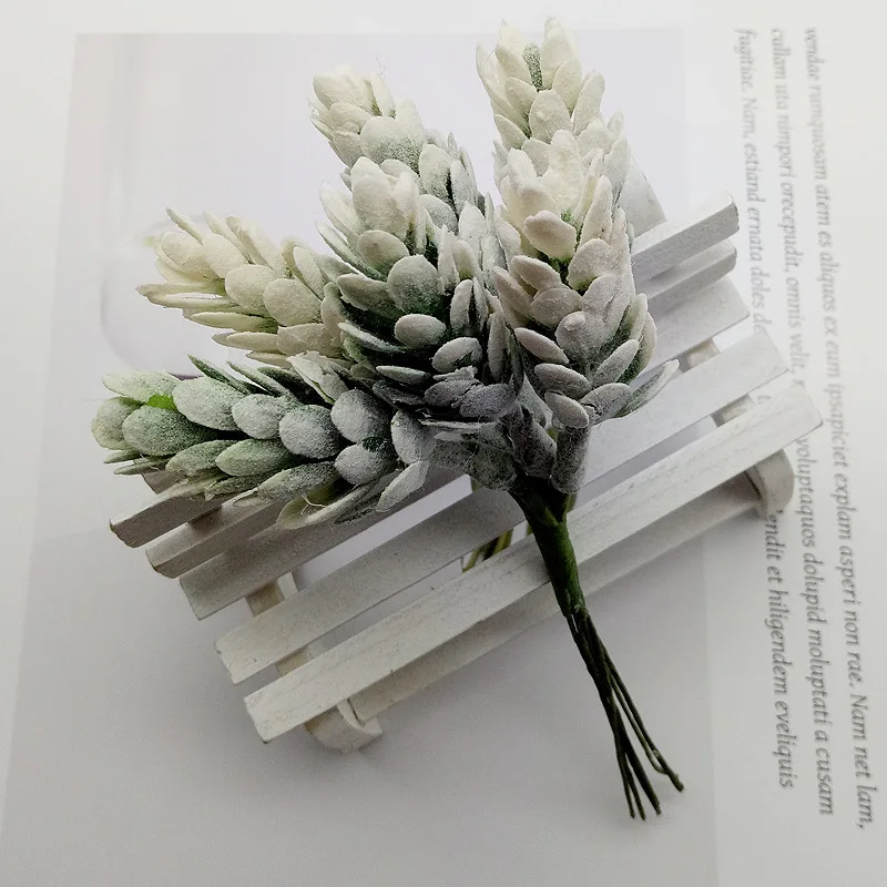 Искусственные цветы ананас трава для рукоделия скрапбукинг венок декоративные