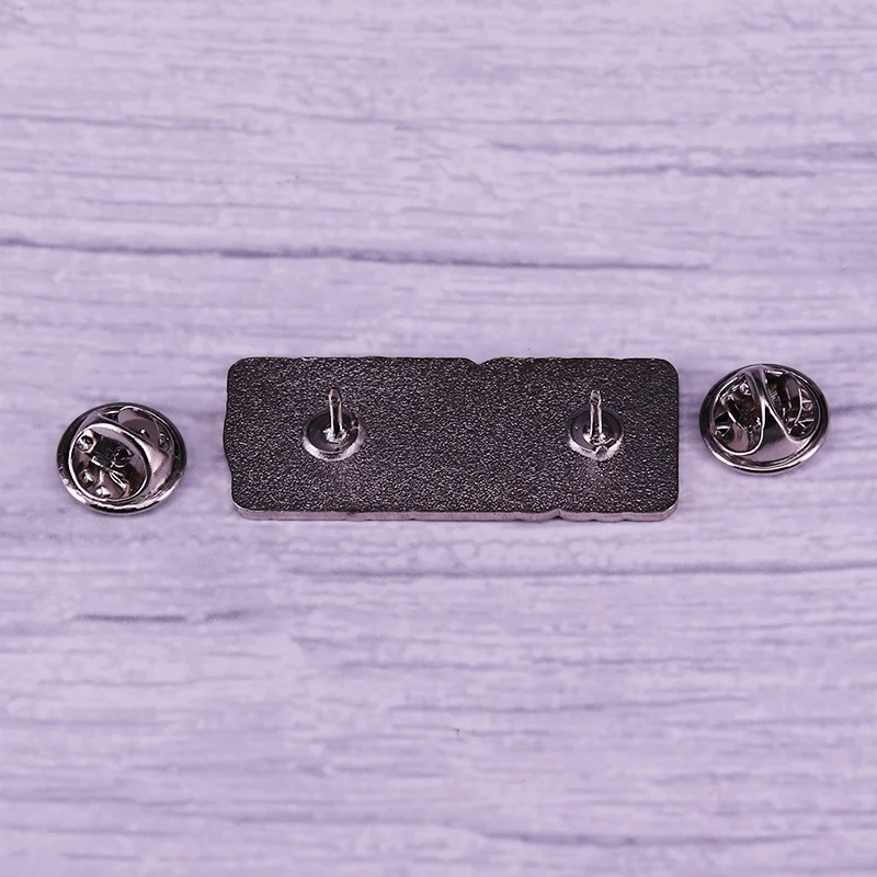 Забавный Готический подарок эмалированный значок с мертвой внутренней стороной