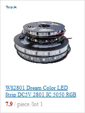 Светодиодная лента 2835 240 светодиодный s/m DC12V высокая яркость гибкий светодиодный светильник натуральный белый/теплый белый/RGB 5 м/лот